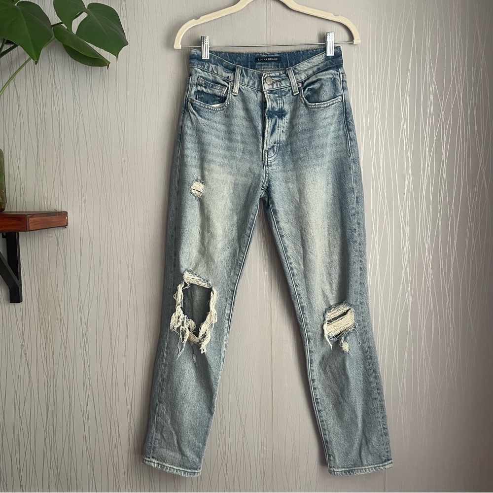 Lucky Brand Jeans Womens 0/25 Drew Mom High Rise